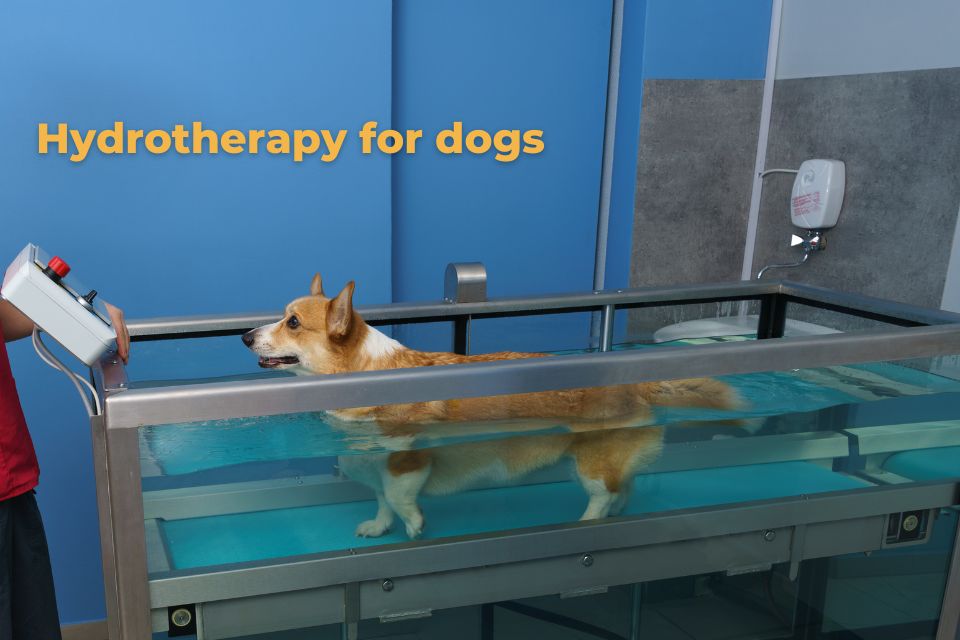 Hydrotherapy for dogs, water physiotherapy for dogs