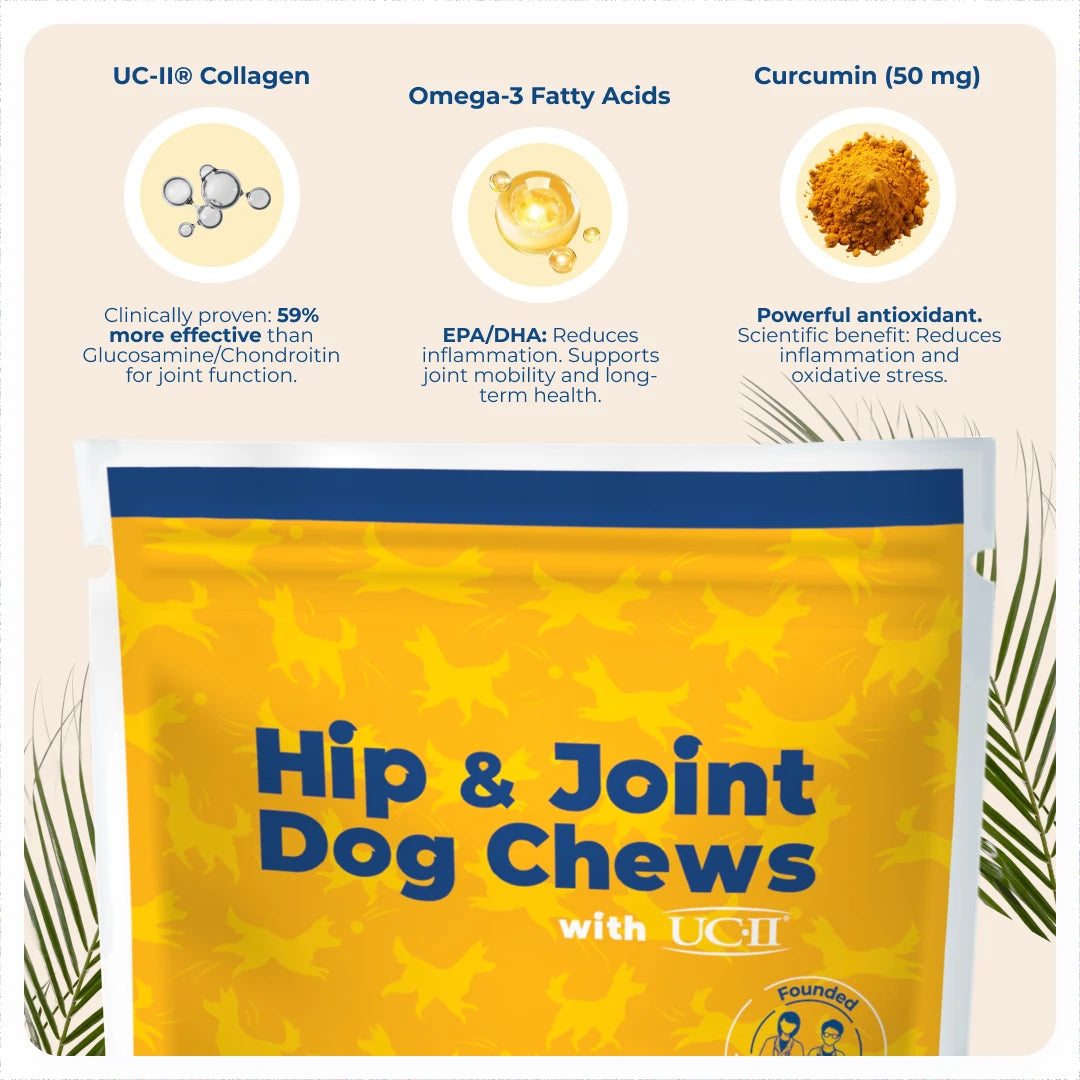 Jope Hip & Joint Dog Chews - 60 Count