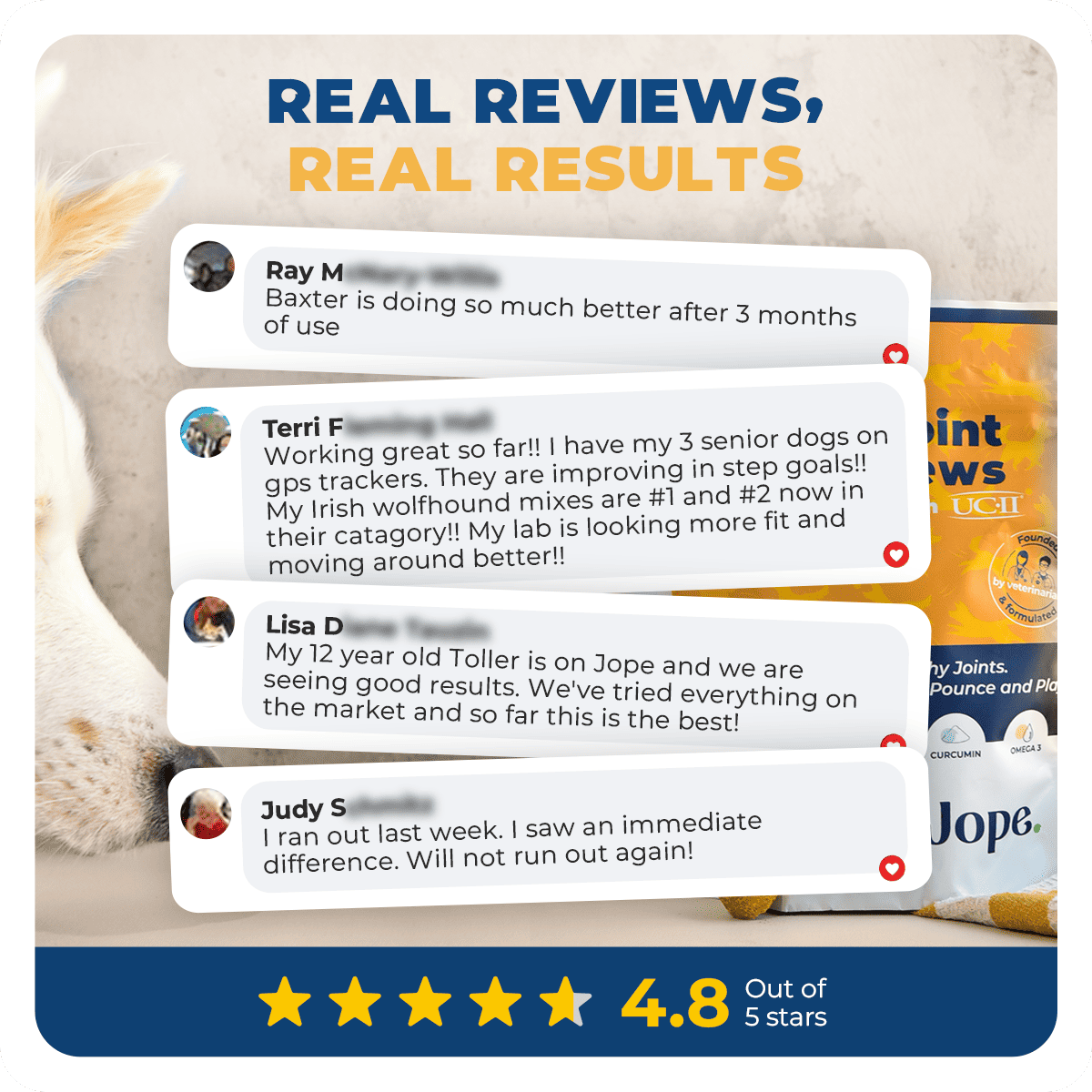 Jope Hip & Joint Supplement Review, opinion, and complaint from customers